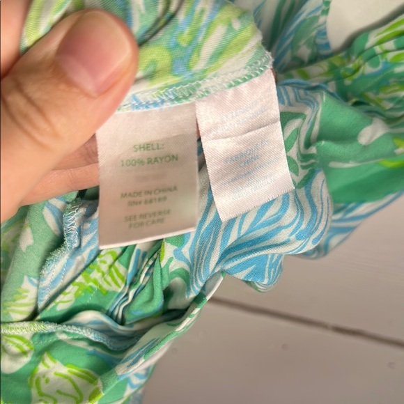 Lilly Pulitzer Melba Lagoon Green Jumpsuit - Picture 8 of 12